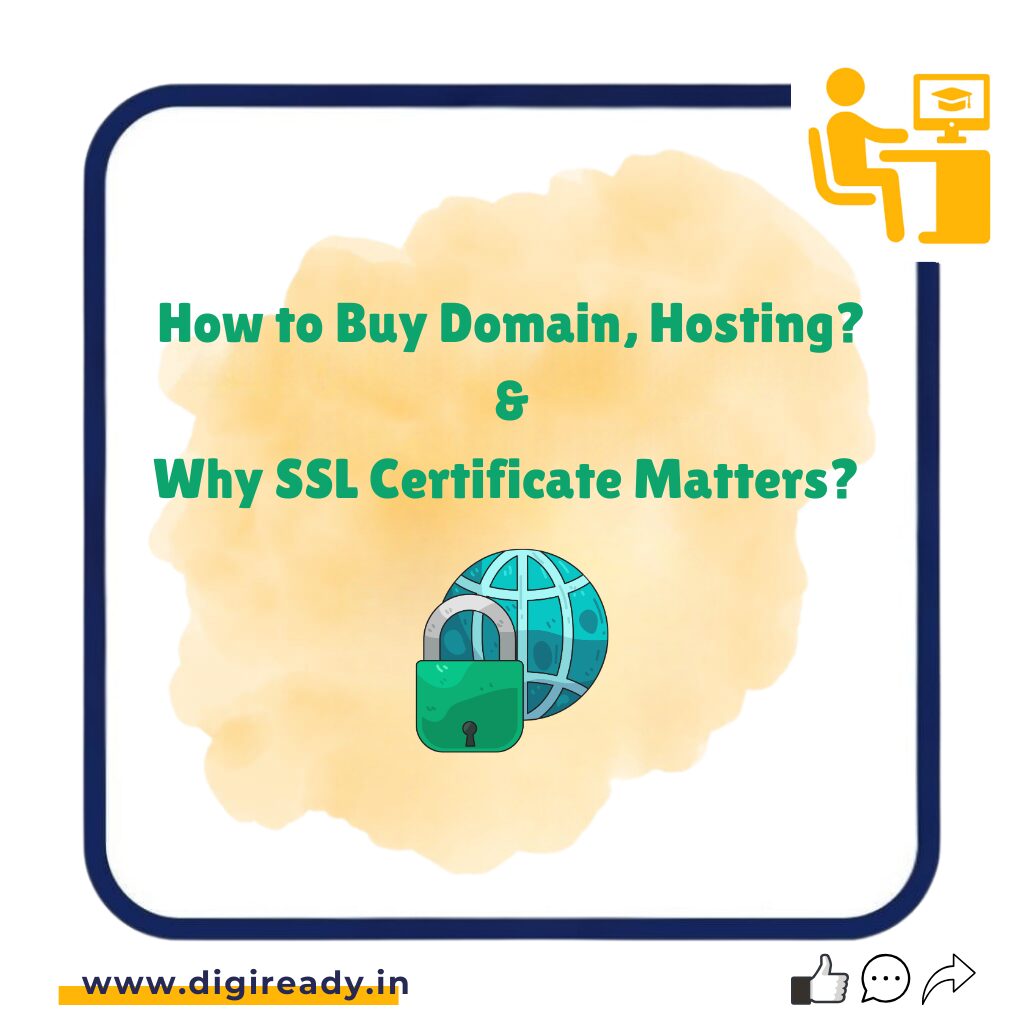 How to Buy Domain, Hosting & Why SSL Certificate Matters